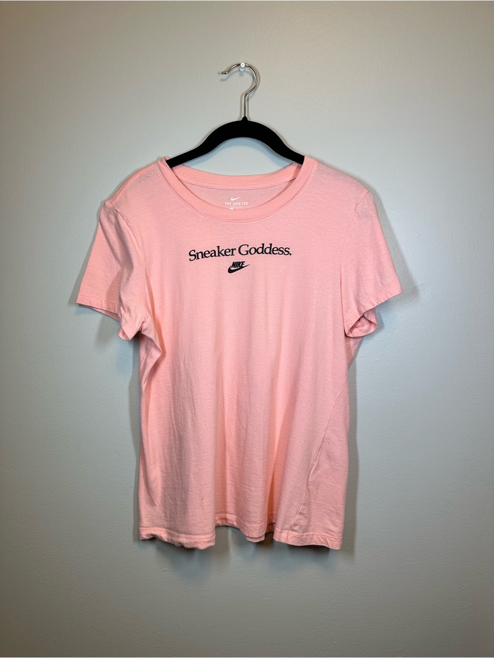 Nike Pink 'Sneaker Goddess' Graphic Tee